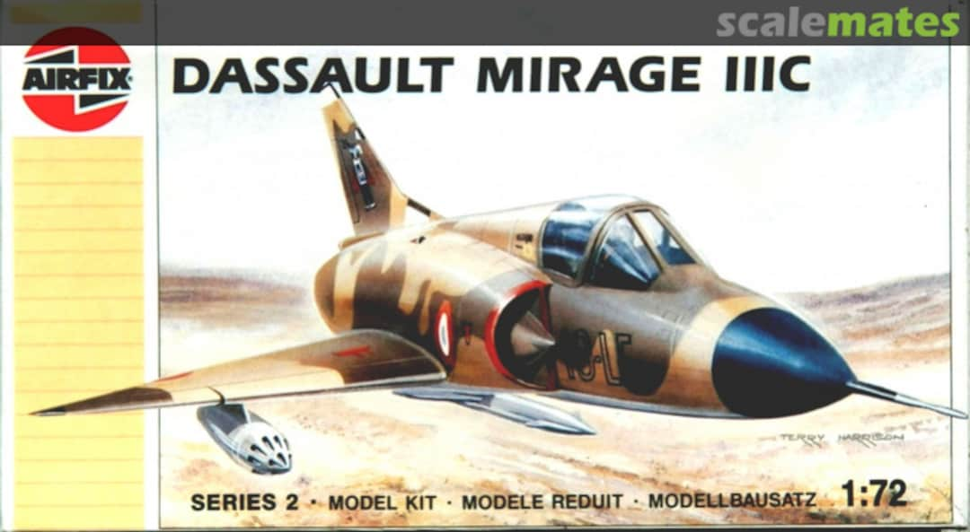 Boxart Dassault Mirage IIIC 02012 Airfix