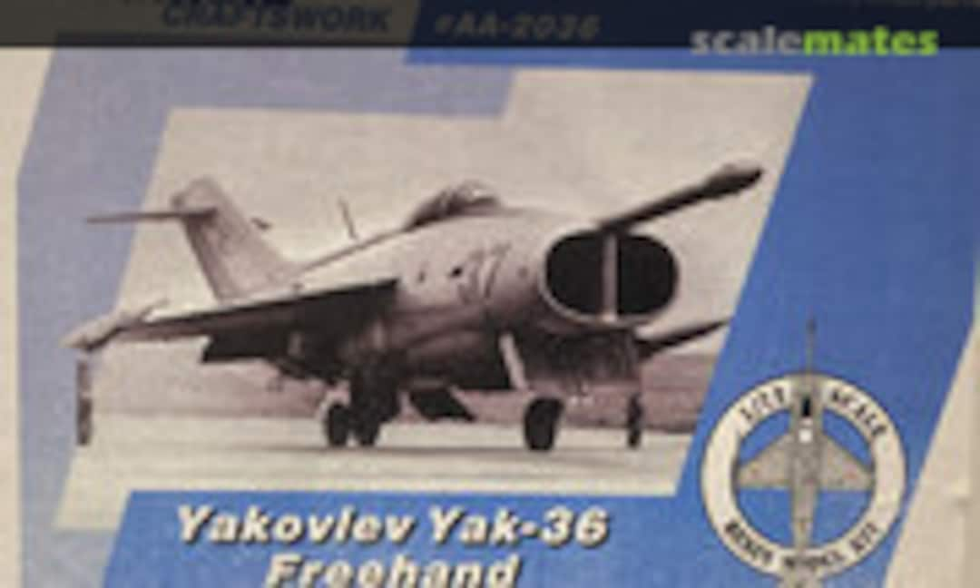 1:72 Yakovlev Yak-36 Freehand (Anigrand Craftswork AA-2036)