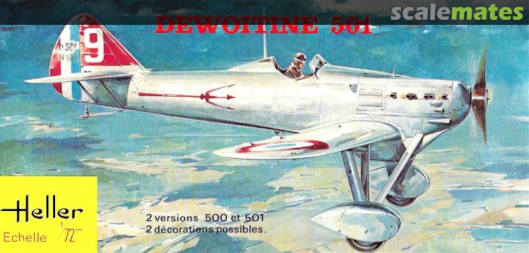 Boxart Dewoitine 501 156 Heller