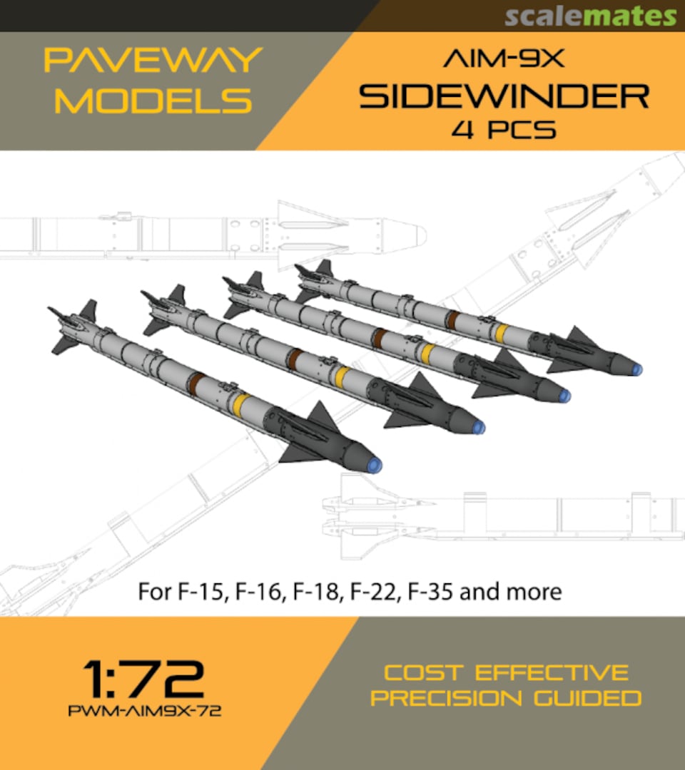 Boxart AIM-9X PWM-AIM9X-72 Paveway Models