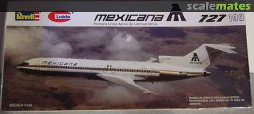 Boxart Mexicana Boeing 727-100 RH-245 Revell/Lodela