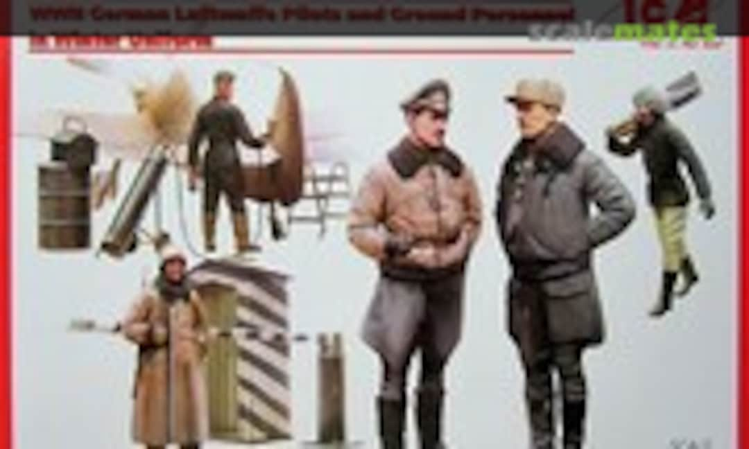 1:48 Luftwaffe Pilots and Ground Personnel in Winter Uniform (ICM 48086)