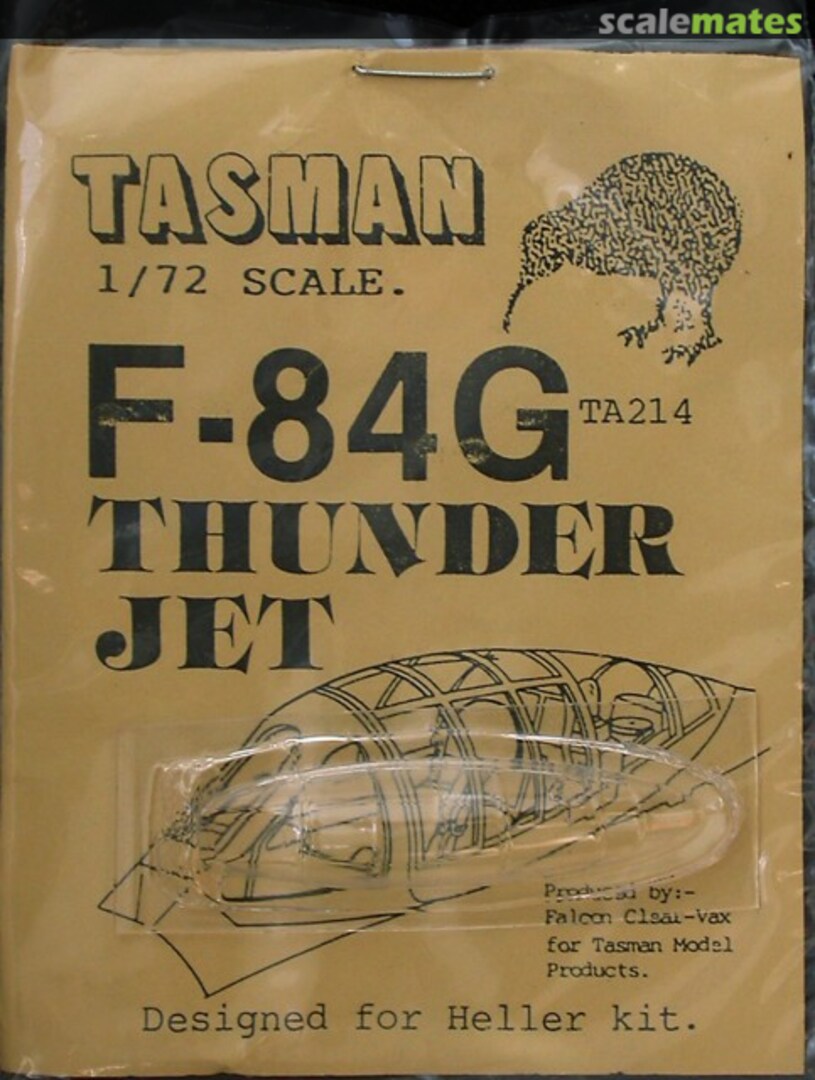 Boxart Republic F-84G Thunderjet TA214 Tasman Model Products