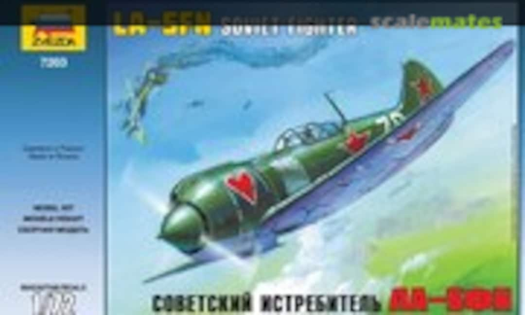 1:72 La-5FN Soviet Fighter (Zvezda 7203)