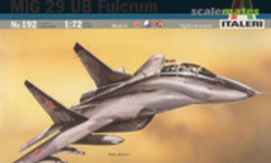 1:72 MiG 29 UB Fulcrum (Italeri 192)