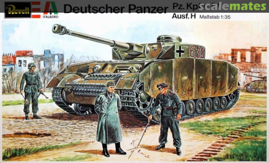 Boxart Pz.Kpfw.IV Ausf.H H-2111 Revell/Italaerei