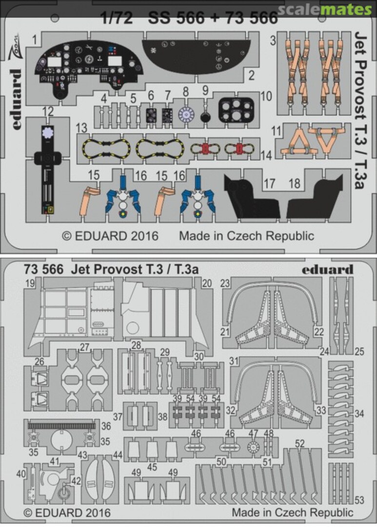 Boxart Jet Provost T.3 / T.3a 73566 Eduard