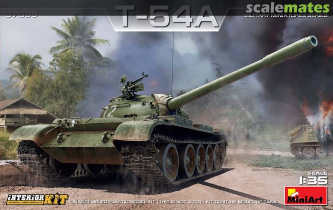 Boxart T-54A 37009 MiniArt