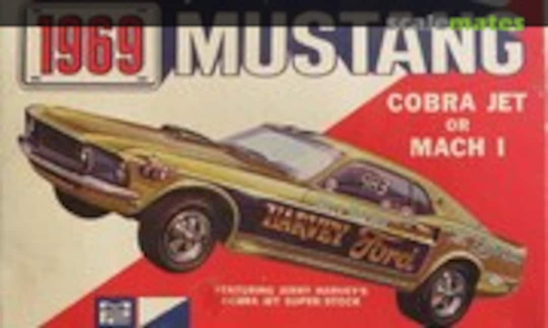 1:25 1969 Mustang Cobra Jet or Mach 1 (MPC 1369-200)