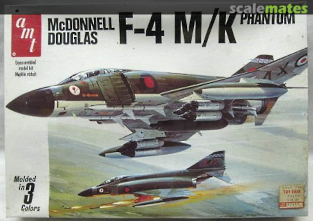 Boxart McDonnell Douglas F-4 M/K Phantom 7133 Matchbox/AMT