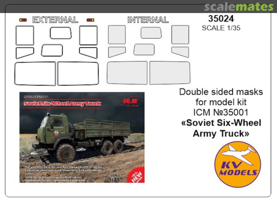 Boxart KamAZ-4310 35024 KV Models