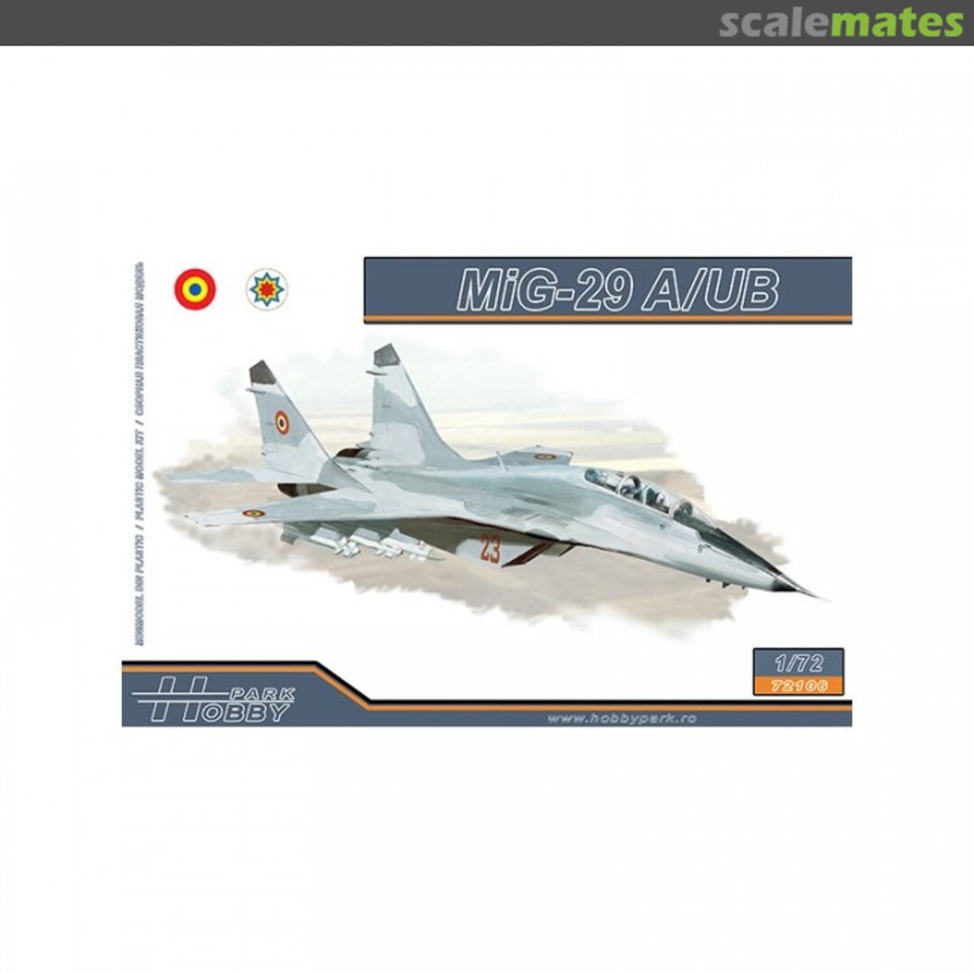 Boxart MiG-29 A/UB HP 72106 Hobby Park