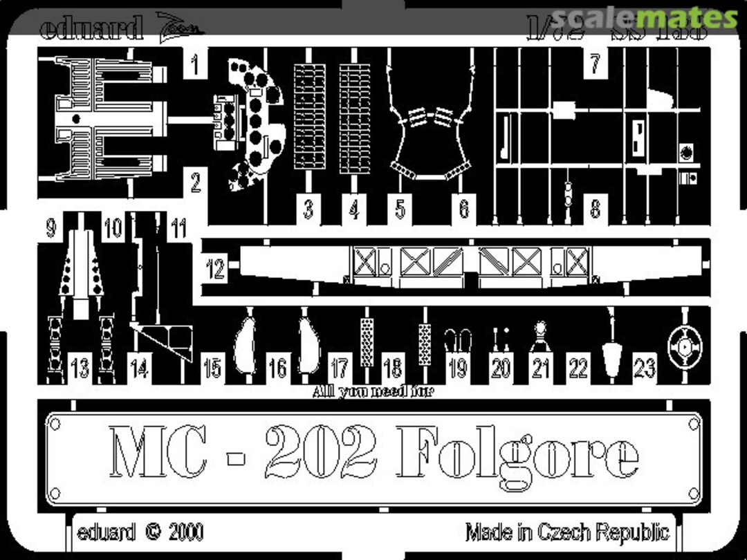 Boxart MC 202 Folgore SS138 Eduard