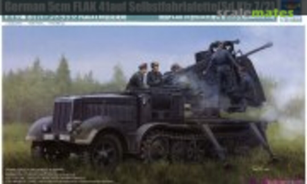 1:35 5cm FLAK 41 auf Selbstfahrlafette (Sd.Kfz. 7/2) (Trumpeter 09513)