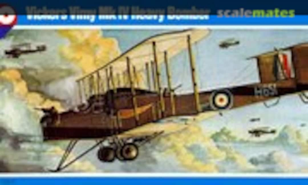 1:72 Vickers Vimy Mk IV Heavy Bomber (Novo F163)