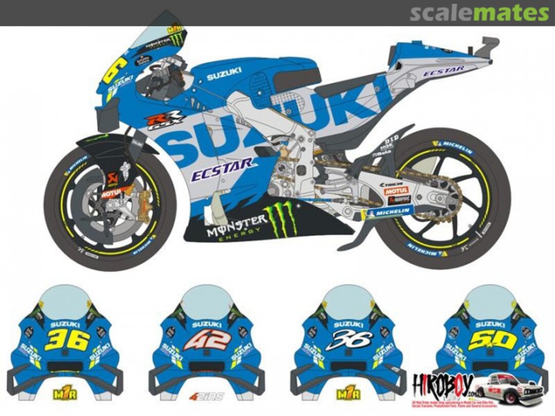 Boxart Team Suzuki ECSTAR GSX-RR 2021 12-032 Blue Stuff