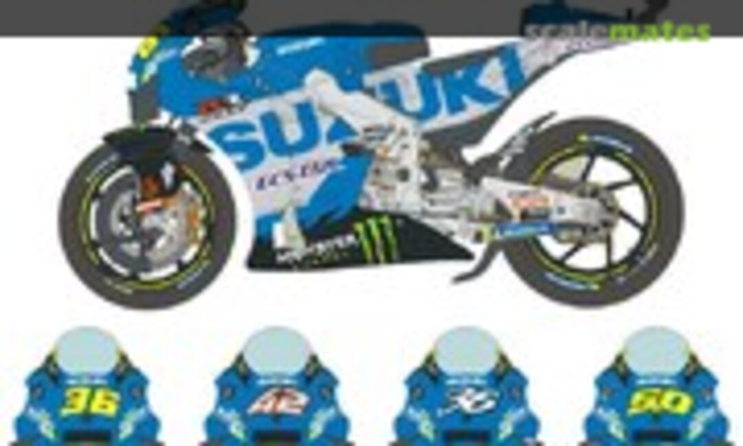 1:12 Team Suzuki ECSTAR GSX-RR 2021 (Blue Stuff 12-032)