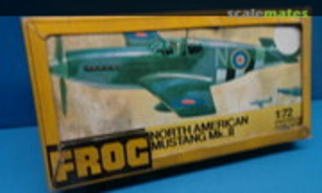 1:72 North American Mustang Mk.II (Bienengraeber/Frog F196F)