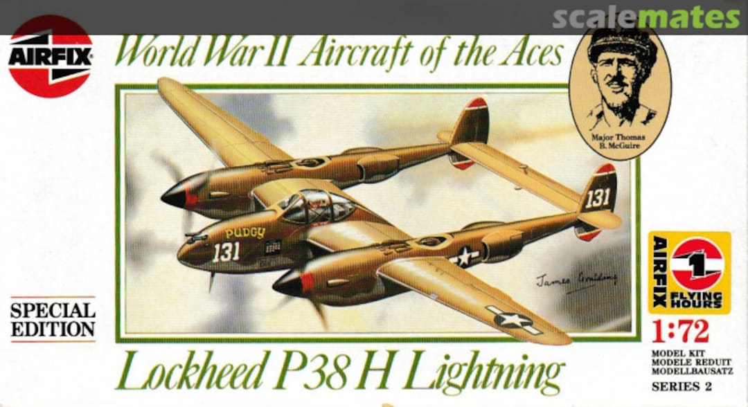 Boxart Lockheed P38 H Lightning 02088 Airfix