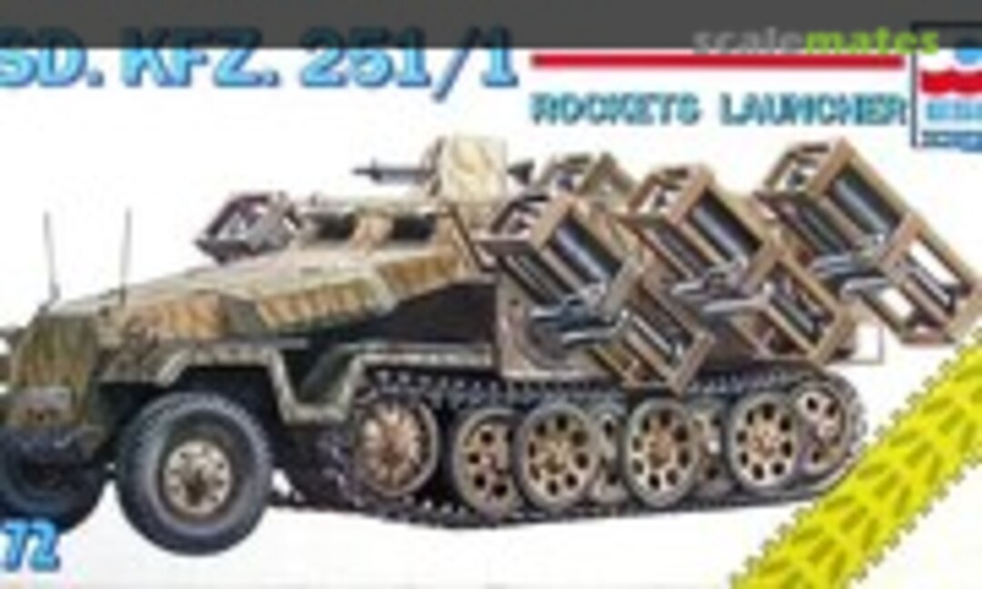 1:72 Sd. Kfz. 251/1 Rockets Launcher (ESCI/ERTL 8344)