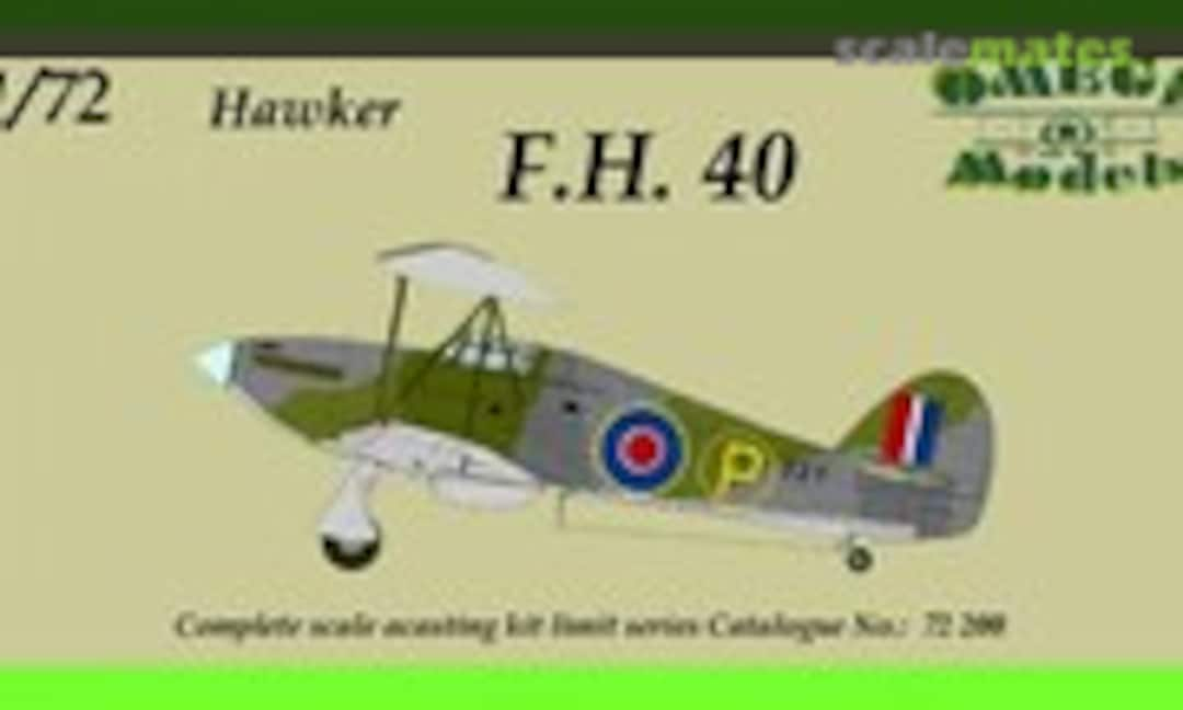 1:72 Hawker F.H.40 (Omega Models 72200)