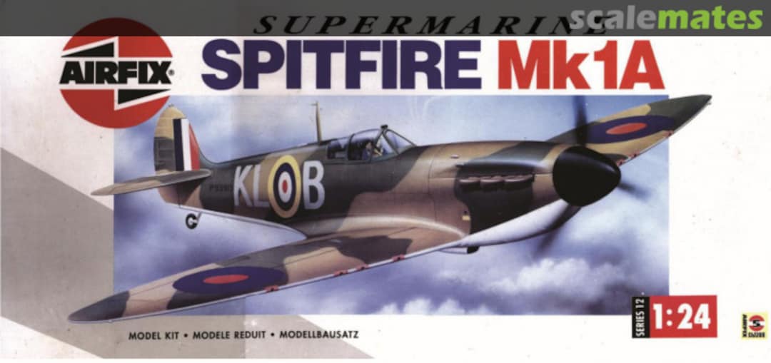 Boxart Supermarine Spitfire Mk 1a 12001 Airfix