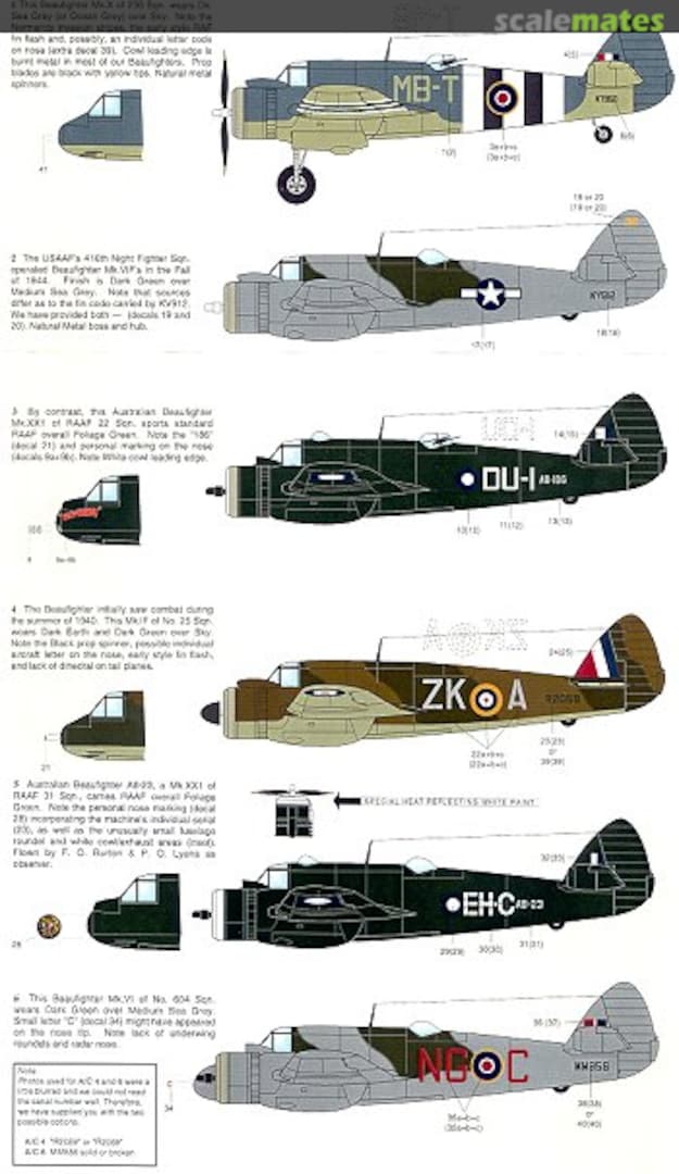 Boxart Beaufighter: Whispering Death Pt 1 72-150 AeroMaster