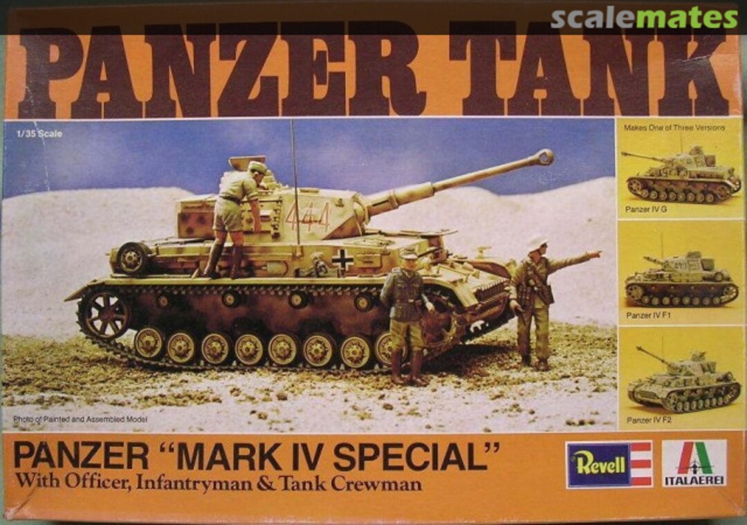 Boxart Panzer Mk.IV Special H-2110 Revell/Italaerei