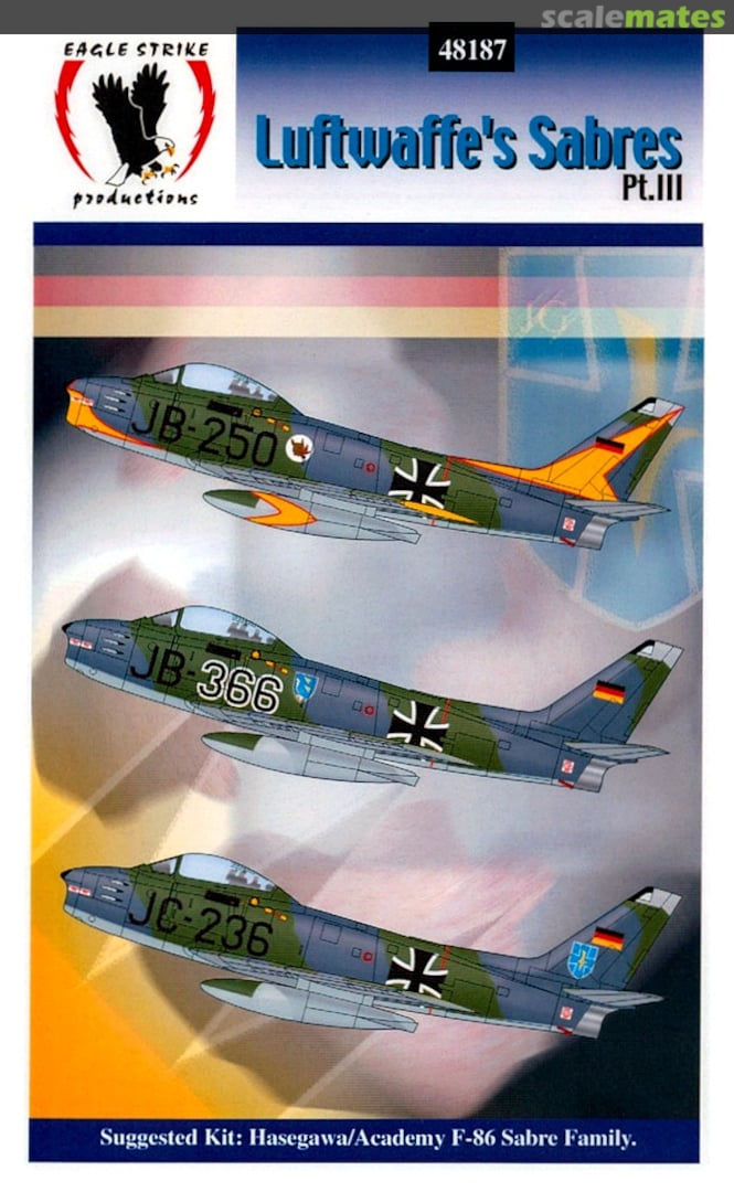 Boxart Luftwaffe's Sabres 48187 Eagle Strike Productions