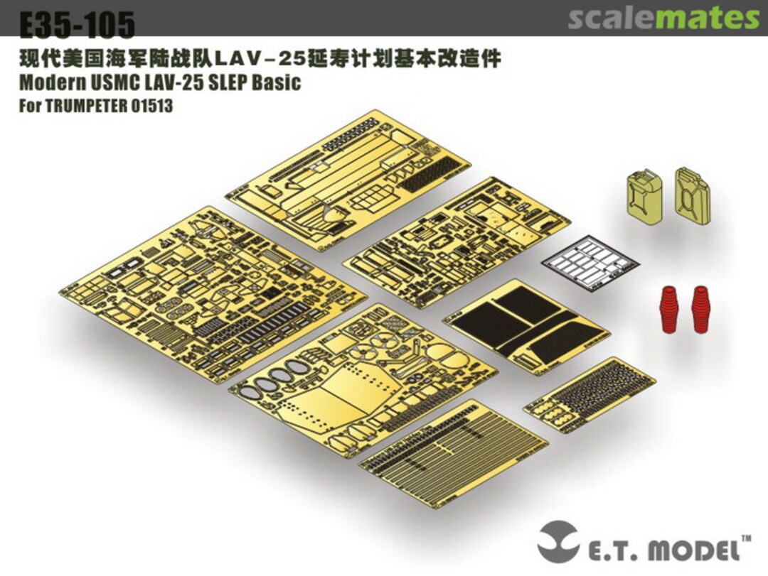 Boxart USMC LAV-25 SLEP Basic E35-105 E.T. Model