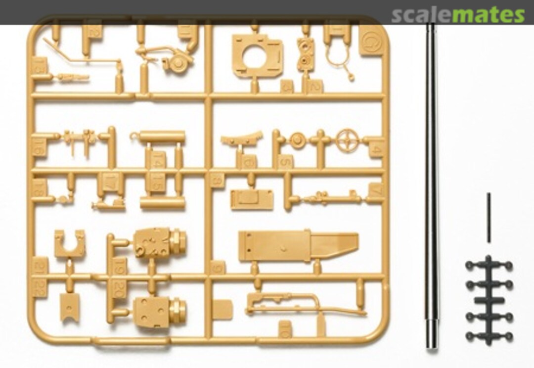 Boxart Jagdpanzer IV (70) Lang Metal Barrel Set 12660 Tamiya