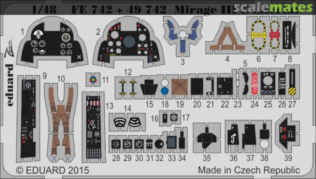 Boxart Mirage III E 49742 Eduard