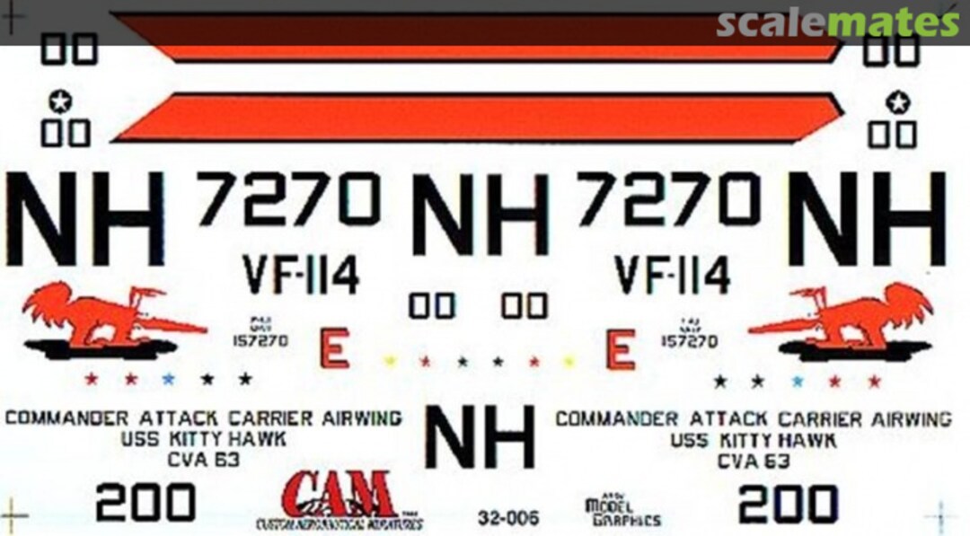 Boxart McDonnell Douglas F-4J Phantom II: VF-114 32006 CAM