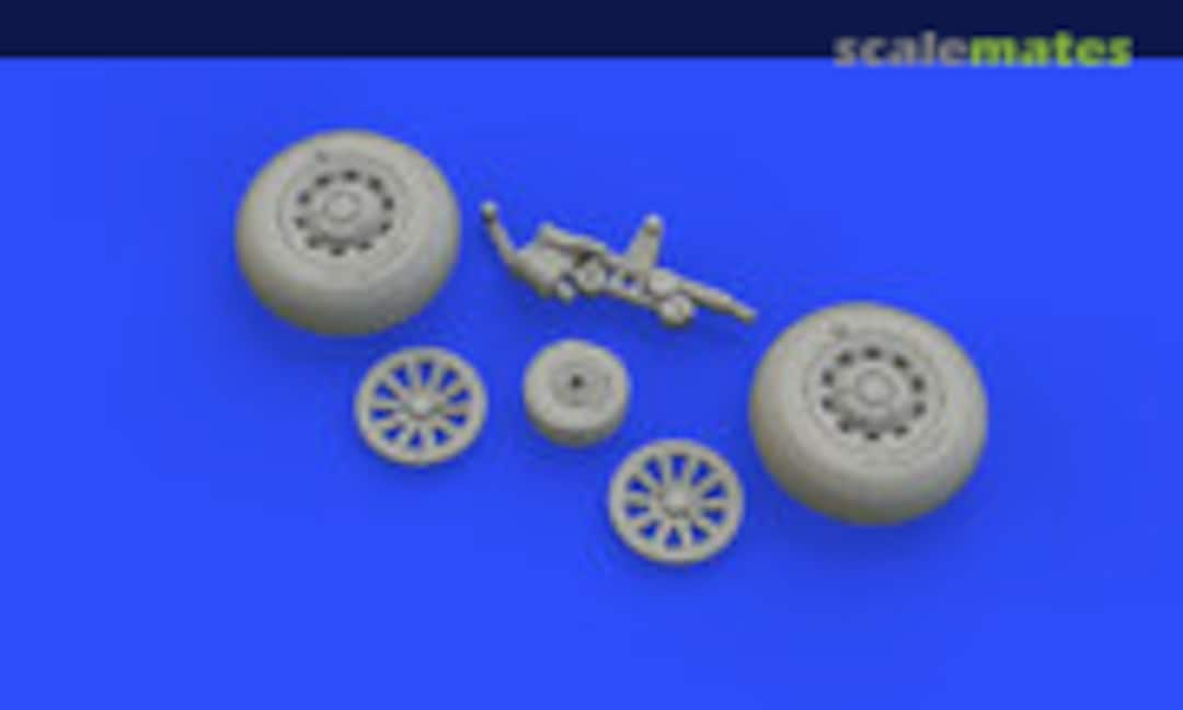 1:48 P-51D wheels (Eduard 648335)