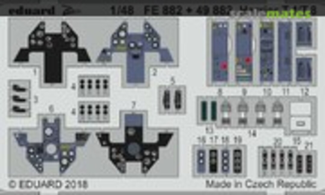 1:48 Harrier T.4/T.8 (Eduard FE882)