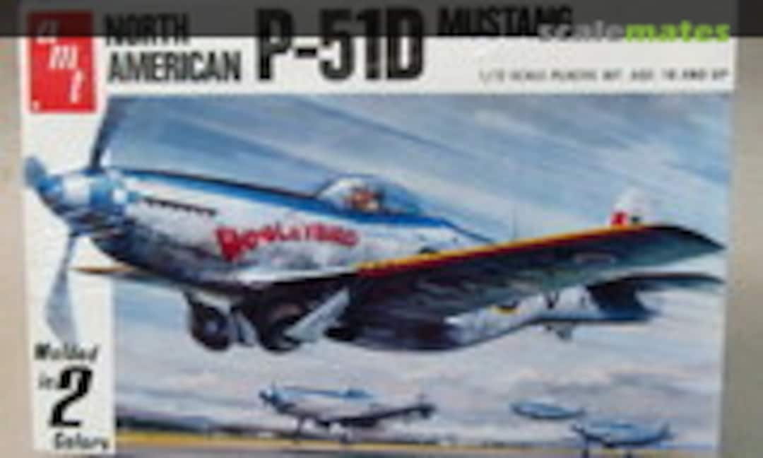 1:72 North American P-51D Mustang (Matchbox/AMT 7120)