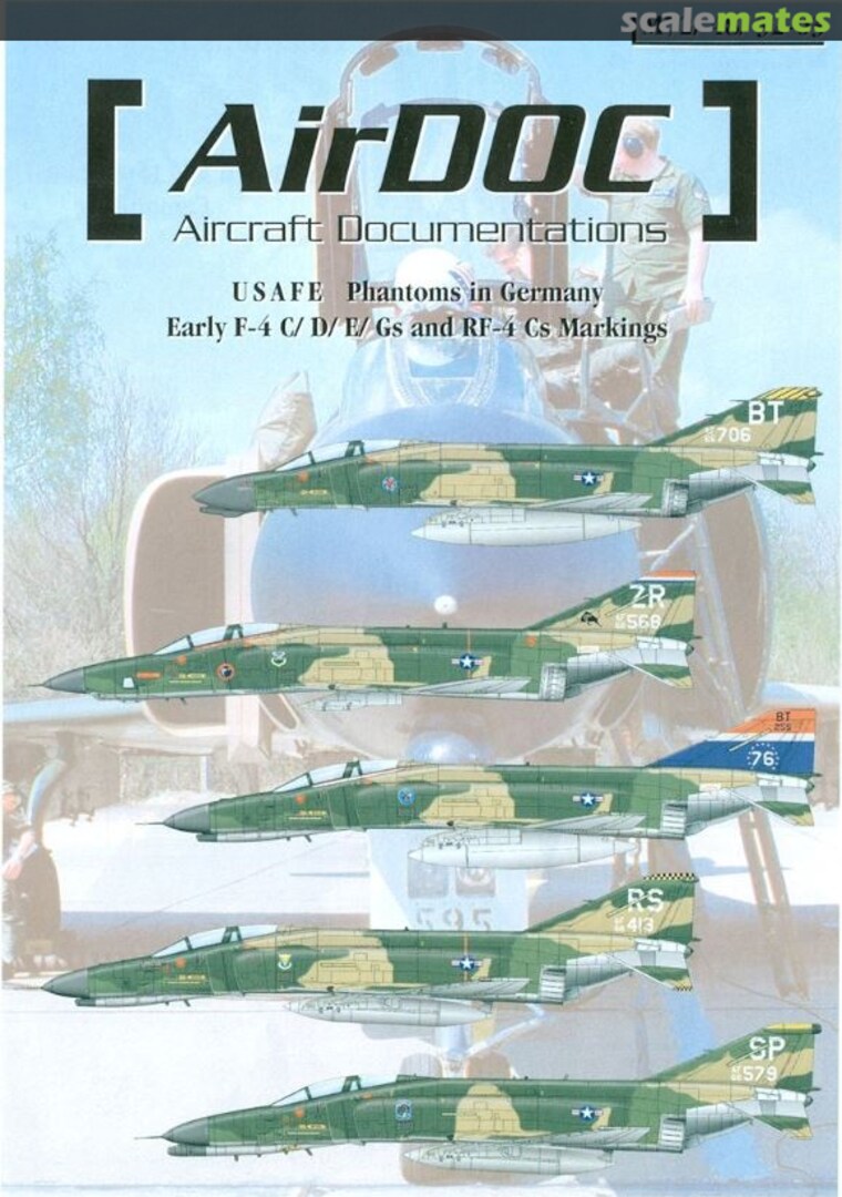 Boxart Stencils USAFE F-4 E/G/RF-4C Phantom II S48-03 AirDOC