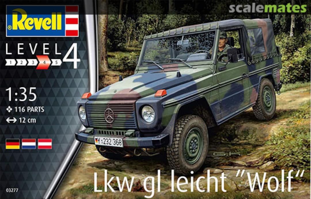 Boxart LKW gl. leicht Wolf 03277 Revell