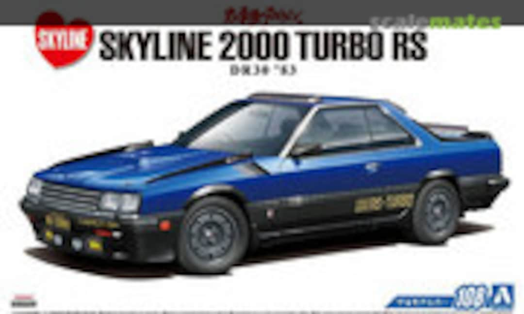 1:24 Nissan DR30 Skyline RS Aero Custom '83 (Aoshima 057117)