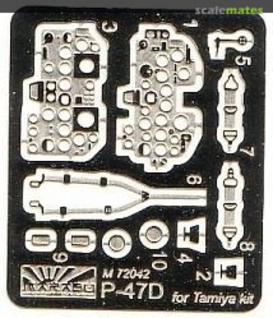 Boxart P-47D Thunderbolt (for Tamiya) M72042 Marabu