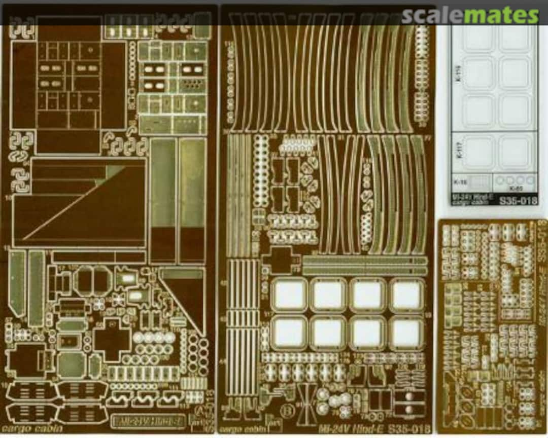 Boxart Mi-24V Hind-E - Cargo Cabin S35-018 Part