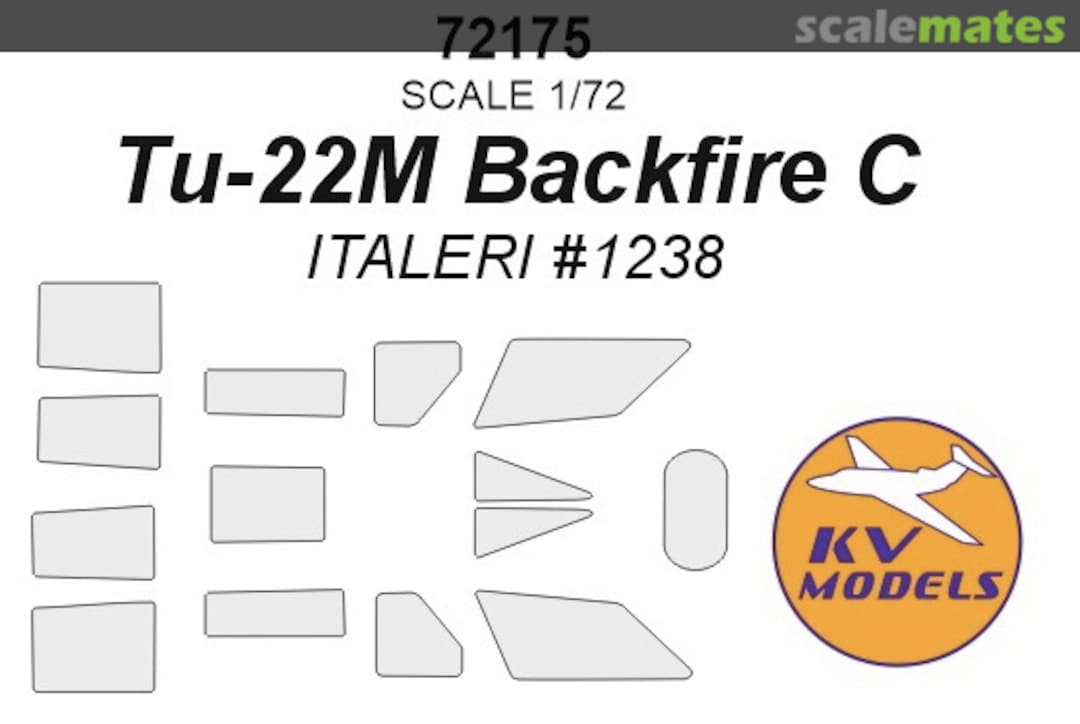 Boxart Tu-22M Backfire C 72175 KV Models