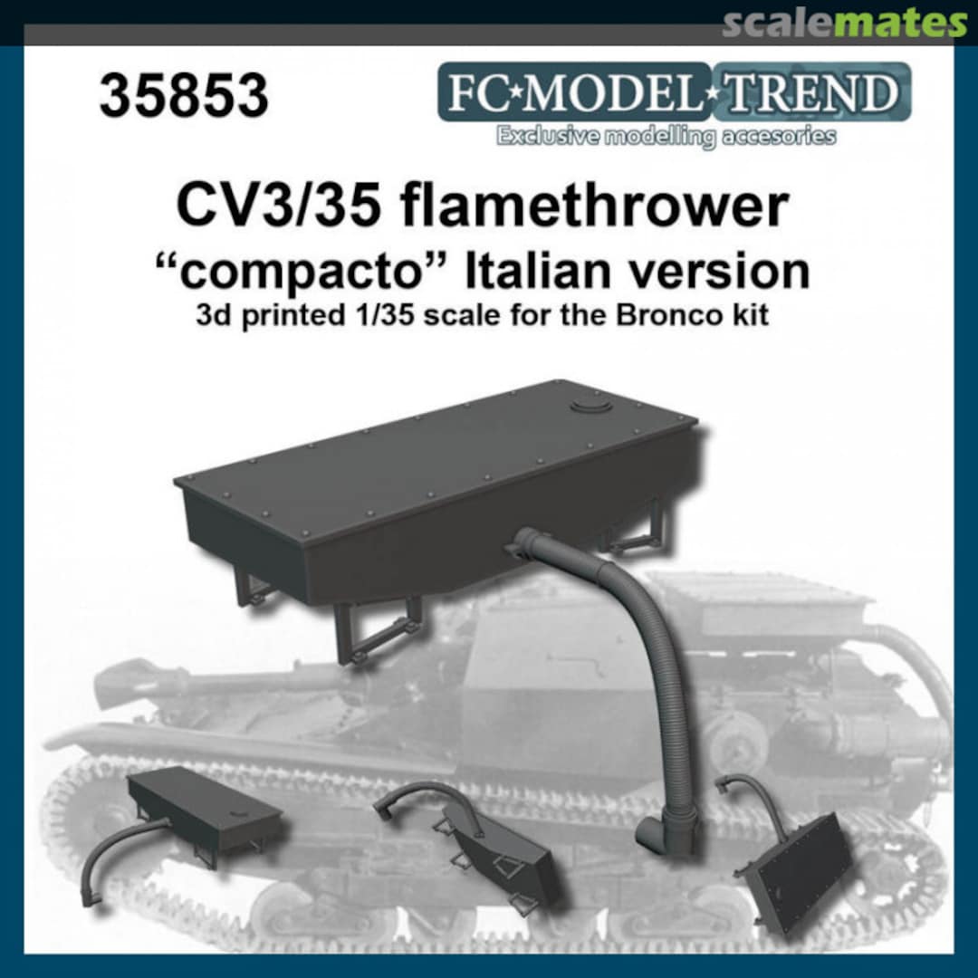 Boxart CV3/35 Flamethrower 35853 FC Model Trend