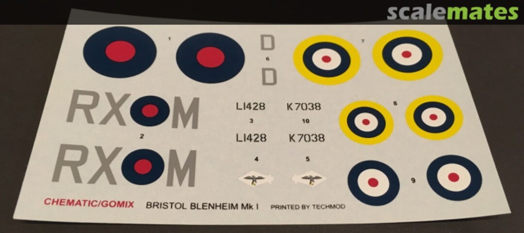 Boxart Bristol Blenheim Mk I  Chematic