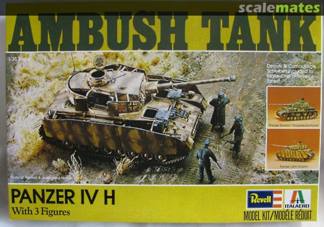 Boxart Ambush Tank H-2111 Revell/Italaerei