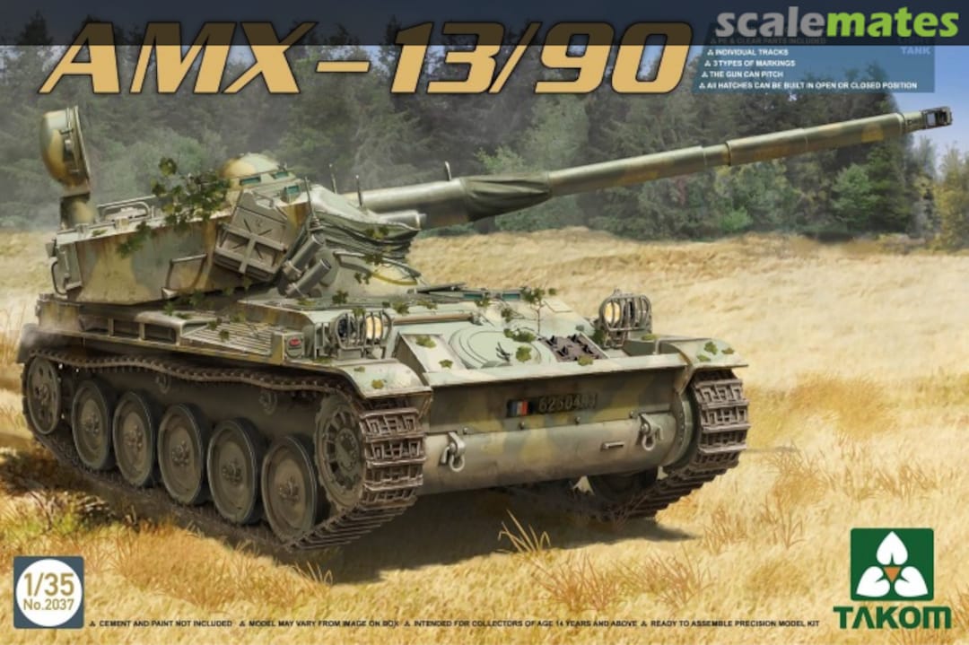 Boxart AMX-13/90 2037 Takom