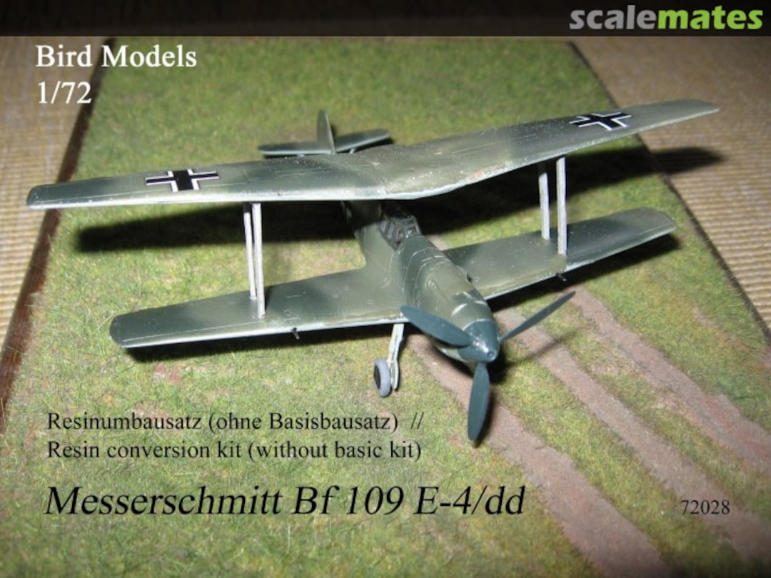 Boxart Messerschmitt Bf 109 E-4/dd "Fernjäger" 72028 Bird Models