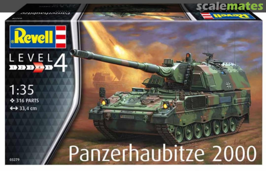 Boxart Panzerhaubitze 2000 03279 Revell