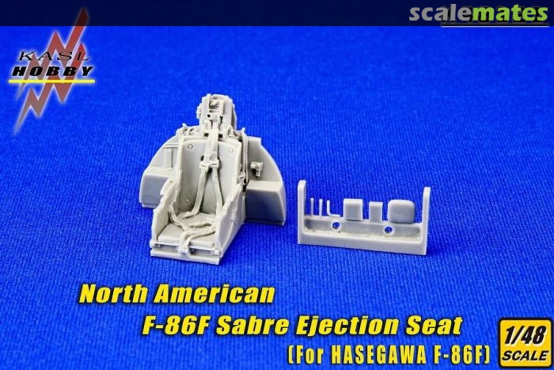 Boxart F-86F Sabre Ejection Seat (for Hasegawa) K48121 Kasl Hobby