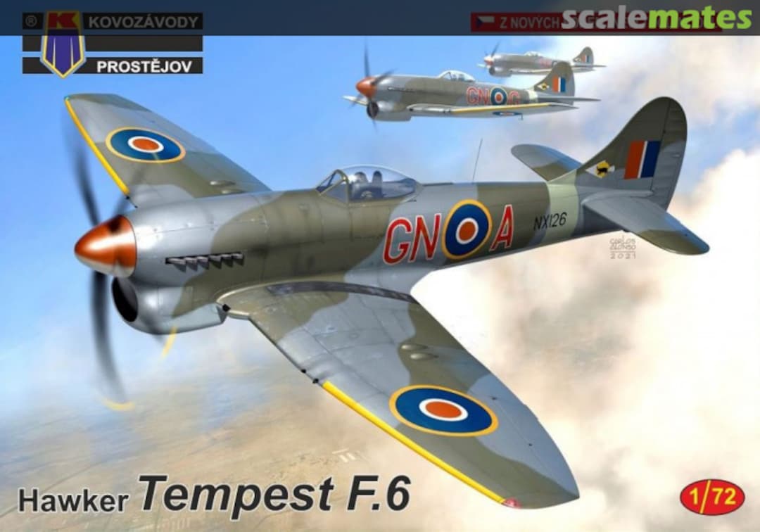 Boxart Hawker Tempest F.6 KPM0223 Kovozávody Prostějov